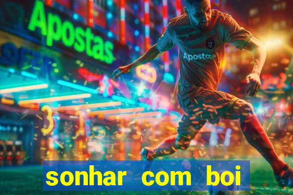 sonhar com boi branco jogo do bicho